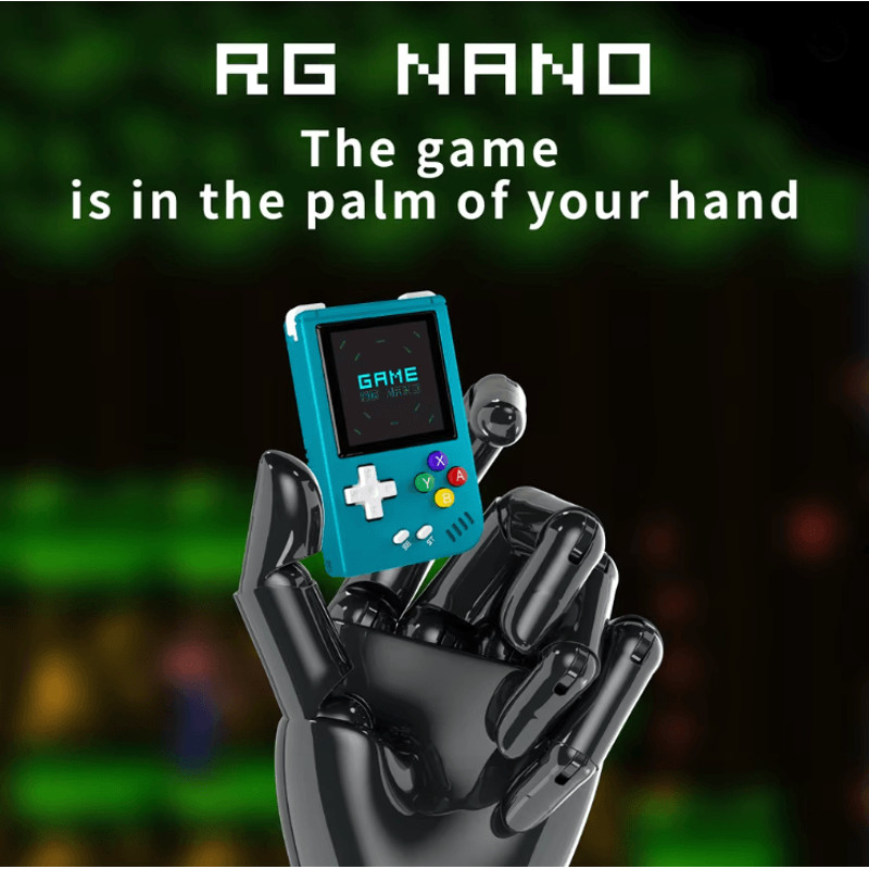 ANBERNIC RG Nano Mini Retro Handheld Game Console With Aluminum Alloy Body And IPS Screen 1