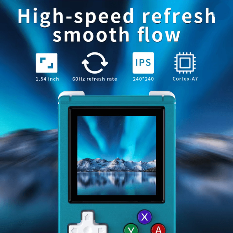 ANBERNIC RG Nano Mini Retro Handheld Game Console With Aluminum Alloy Body And IPS Screen 2