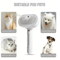 Pet Spray Grooming Comb With Hair Remover And Dematting Brush For Cats And Dogs 1