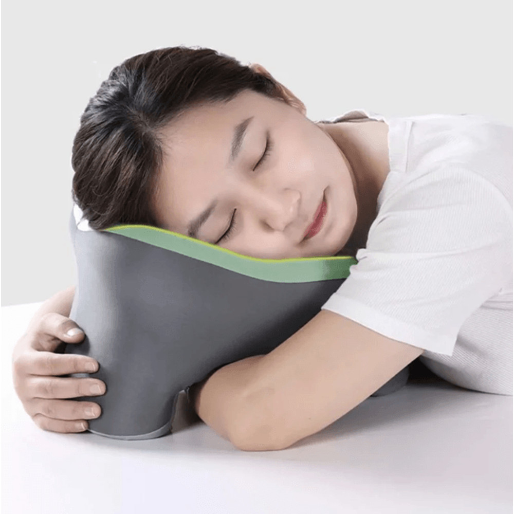 Portable Memory Foam Travel Pillow With Ergonomic U Shaped Neck Cushion 3