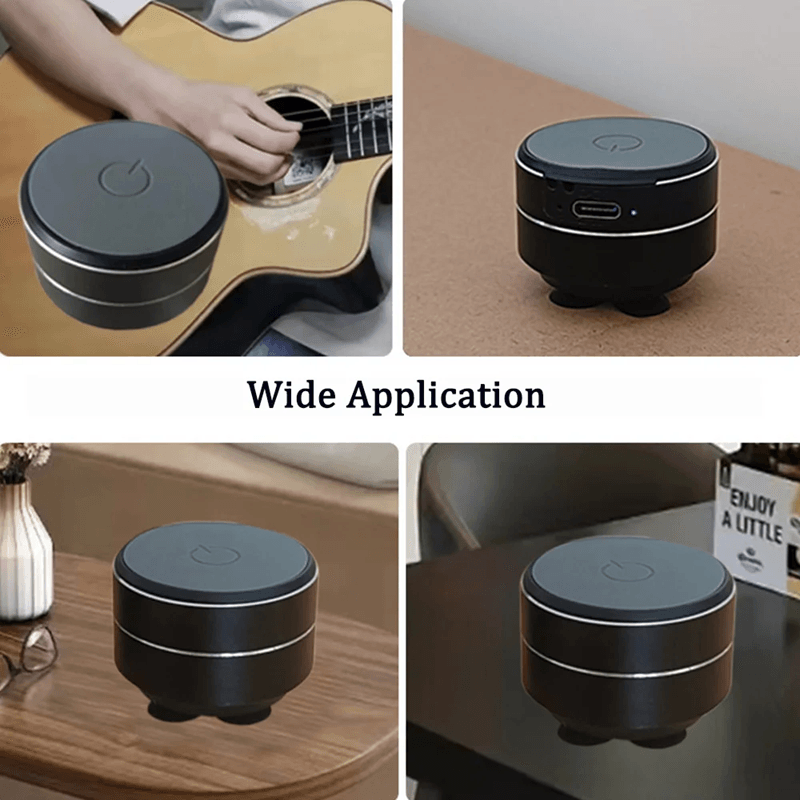 Mini Bone Conduction Bluetooth Speaker Portable Wireless Stereo Audio Device 1