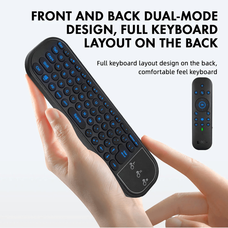 G60S Pro Wireless Voice Remote Control With Air Mouse And Backlit Keys 1