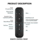 G60S Pro Wireless Voice Remote Control With Air Mouse And Backlit Keys 4
