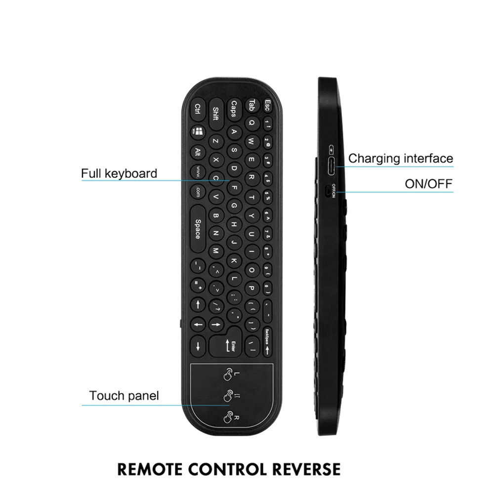 G60S Pro Wireless Voice Remote Control With Air Mouse And Backlit Keys 5