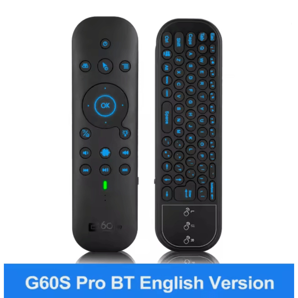 G60S Pro Wireless Voice Remote Control With Air Mouse And Backlit Keys 7