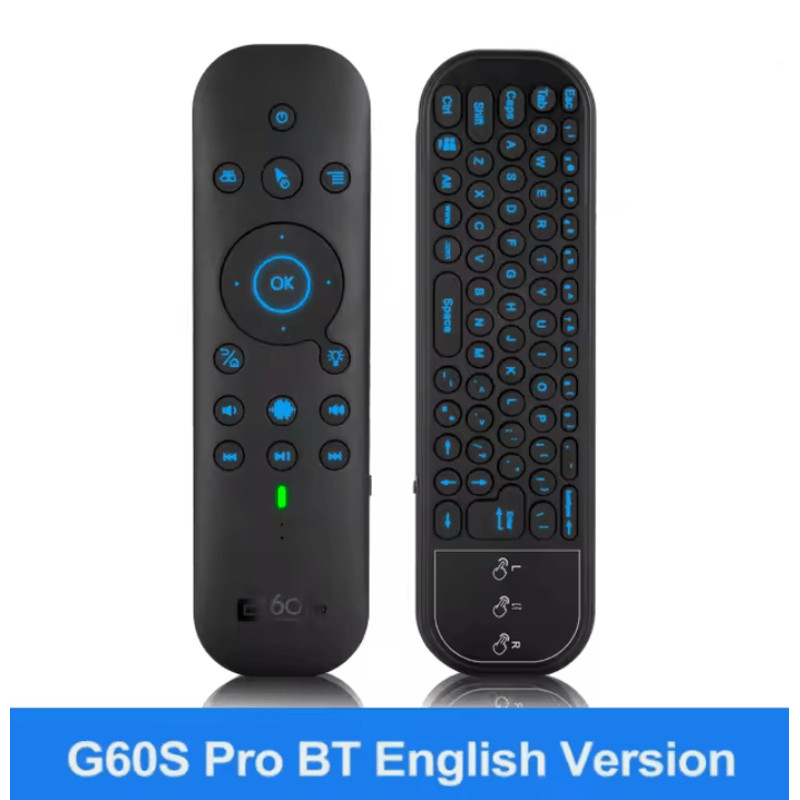 G60S Pro Wireless Voice Remote Control With Air Mouse And Backlit Keys 7