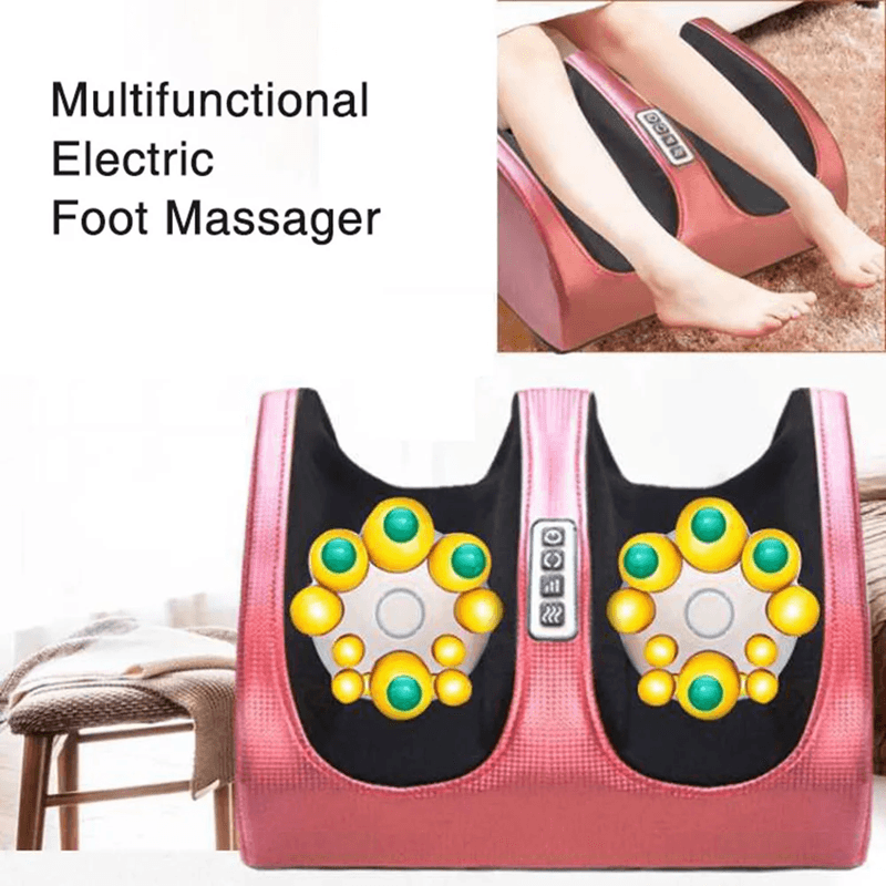 Electric Foot Massager With Heat Therapy And Shiatsu Kneading Rollers 0