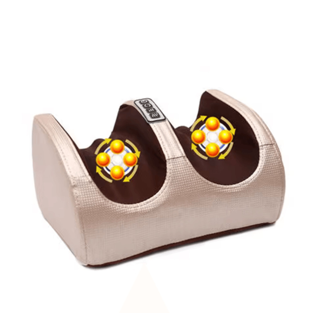 Electric Foot Massager With Heat Therapy And Shiatsu Kneading Rollers 4