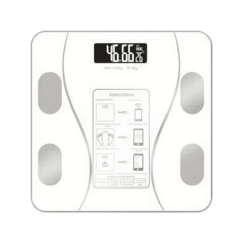 Smart Body Fat Scale Wireless Digital Bathroom Weight Analyzer 3