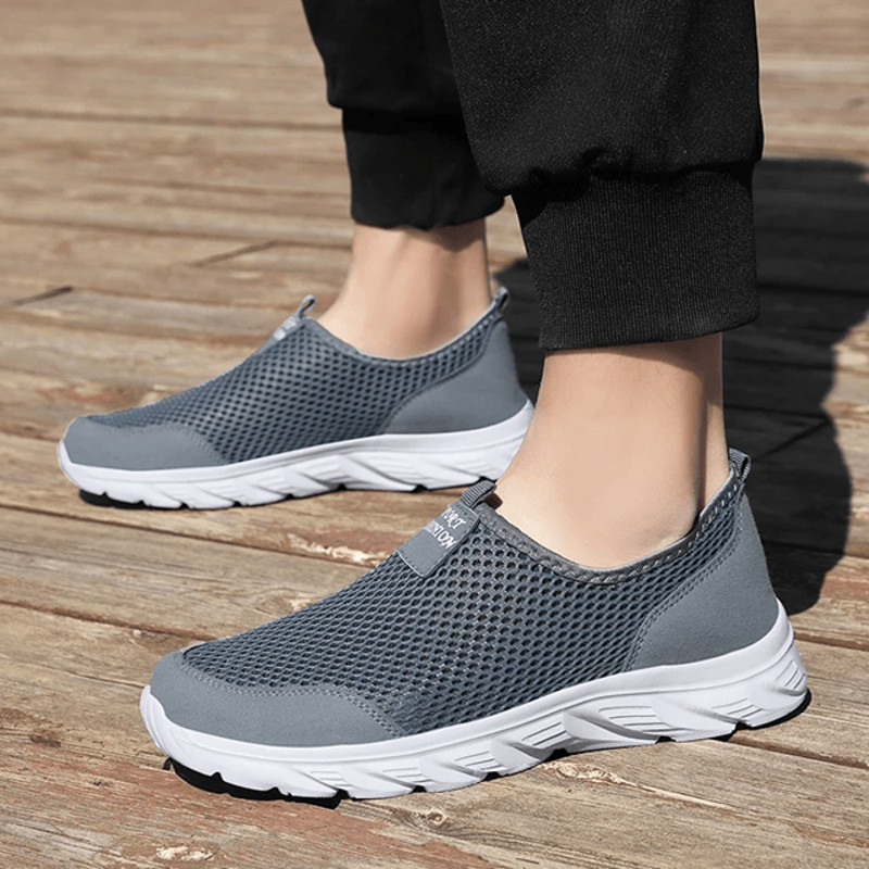 Lightweight Breathable Casual Sneakers For Men Slip On Walking Shoes 0