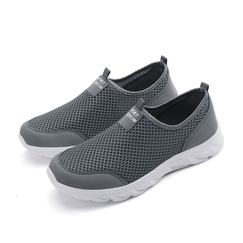 Lightweight Breathable Casual Sneakers For Men Slip On Walking Shoes 3