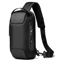 Mens Crossbody Bag With USB Charging Waterproof Anti Theft Shoulder Pack 2