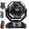 Portable Camping Fan With 20000mAh Battery And LED Lantern For Outdoor Use 3