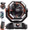Portable Camping Fan With 20000mAh Battery And LED Lantern For Outdoor Use 5