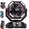 Portable Camping Fan With 20000mAh Battery And LED Lantern For Outdoor Use 6