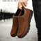Mens Casual Loafers Breathable Handmade Retro Sneakers 0