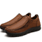 Mens Casual Loafers Breathable Handmade Retro Sneakers 4