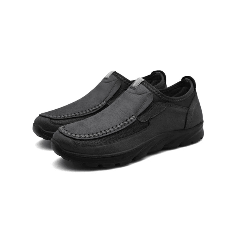 Mens Casual Loafers Breathable Handmade Retro Sneakers 6