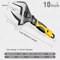 AIRAJ Adjustable Wrench Stainless Steel Universal Spanner For Plumbing And Household Repair 3