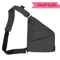 Mens Crossbody Chest Bag Waterproof Anti Theft Shoulder Messenger Pack 1