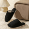 Mens Winter Plush Slippers Non Slip Indoor Comfort Shoes 1