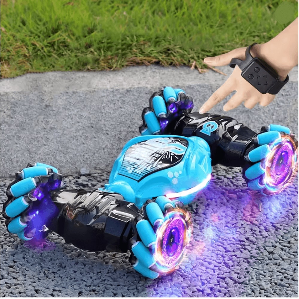 4WD RC Drift Car With LED Lights Music Spray And Gesture Remote Control 1