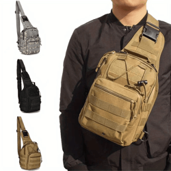 tactical sling backpack chest bag for hiking hunting and travel