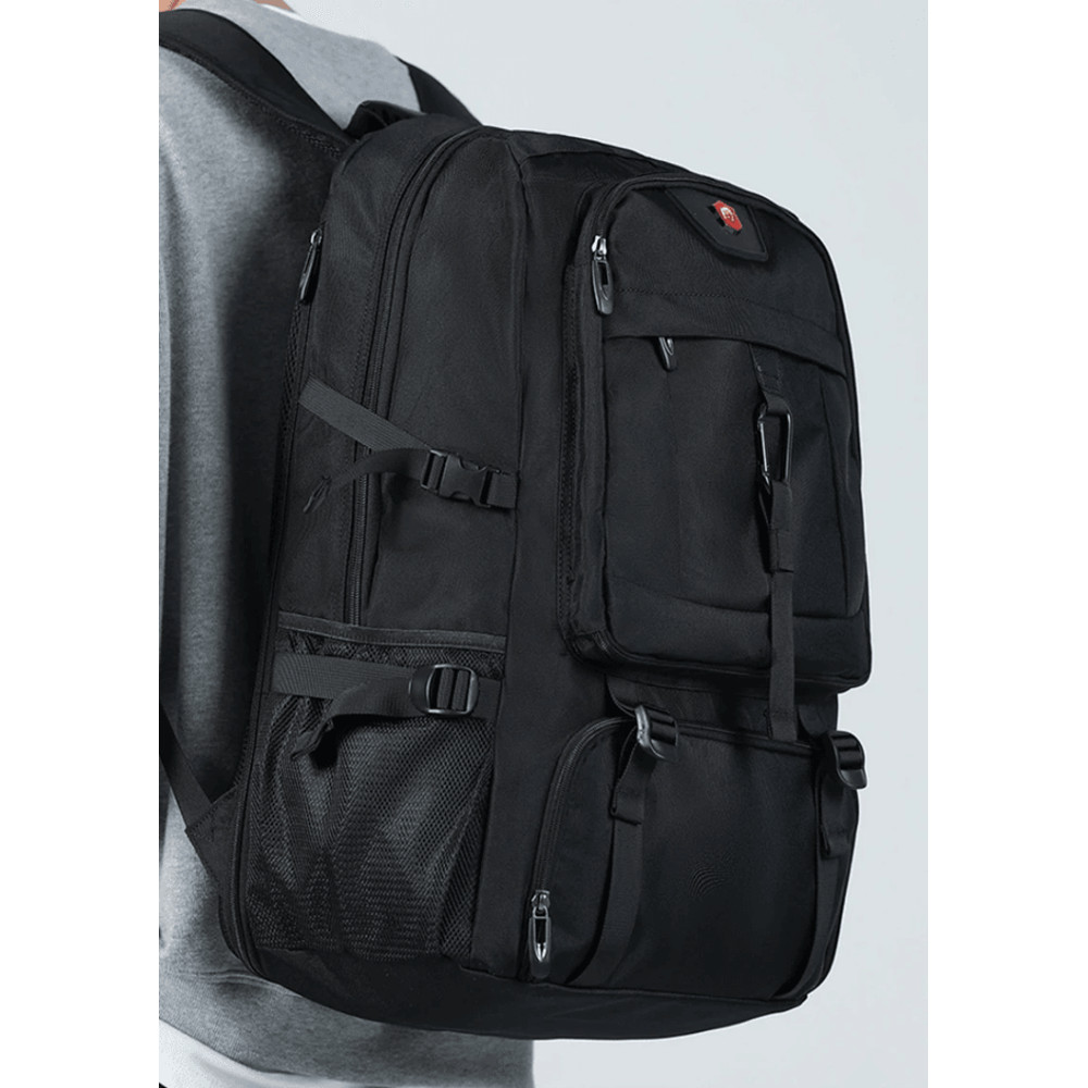 Large Capacity Travel Backpack With Shoe Compartment Waterproof Business And Outdoor Bag 0