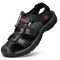 Mens Genuine Leather Sandals Casual Summer Outdoor Beach Shoes 4