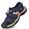 Mens Genuine Leather Sandals Casual Summer Outdoor Beach Shoes 5