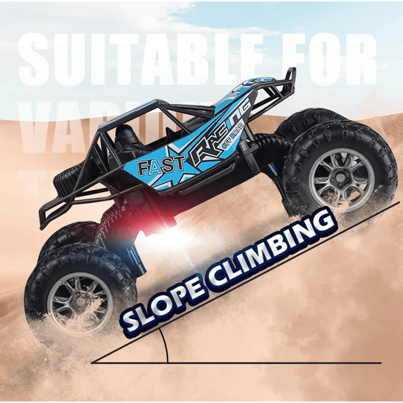 Remote Control Off Road Car With Lights And Anti Slip Tires 2