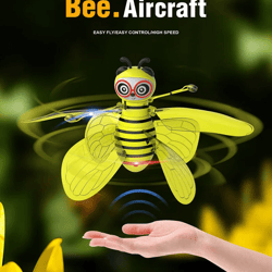 gesture sensing flying toy helicopter with lights for kids