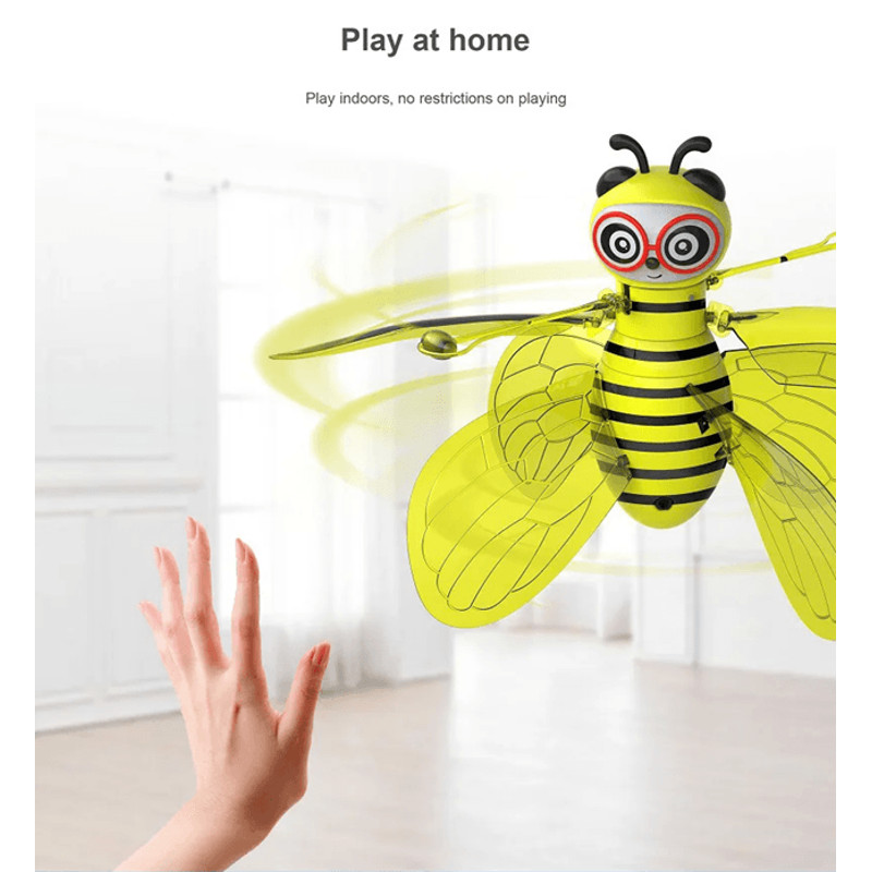 Gesture Sensing Flying Toy Helicopter With Lights For Kids 2