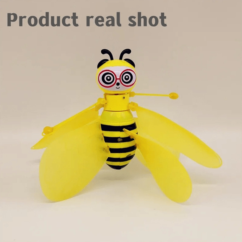 Gesture Sensing Flying Toy Helicopter With Lights For Kids 3