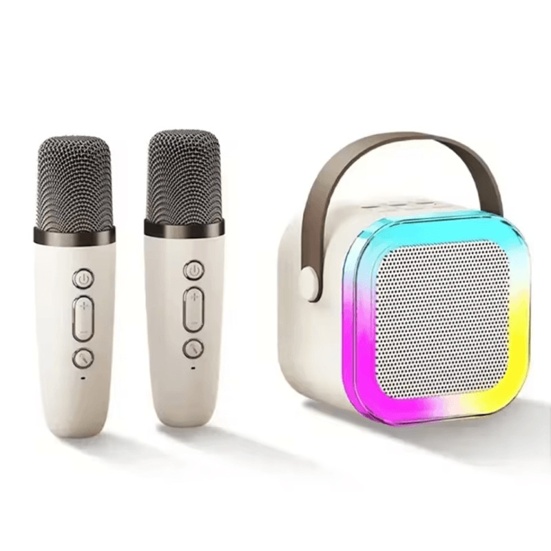 Portable Bluetooth Speaker Karaoke Machine With Microphone 2