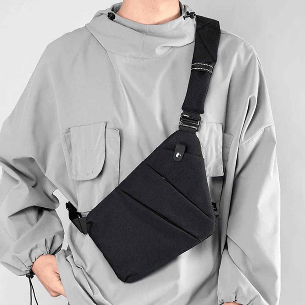 Anti Theft Crossbody Bag For Men Mini Shoulder Sling Travel Bag 0