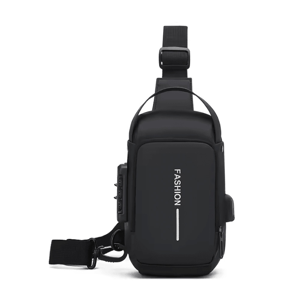 Mens Sling Bag Crossbody Chest Pack With Phone Pocket 2