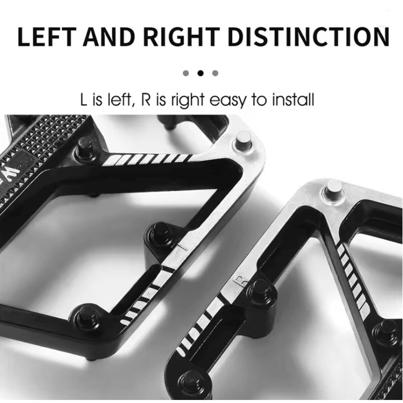 West Biking Alloy Bicycle Pedals Non Slip MTB Road Cycling Pedals With Sealed Bearings 2
