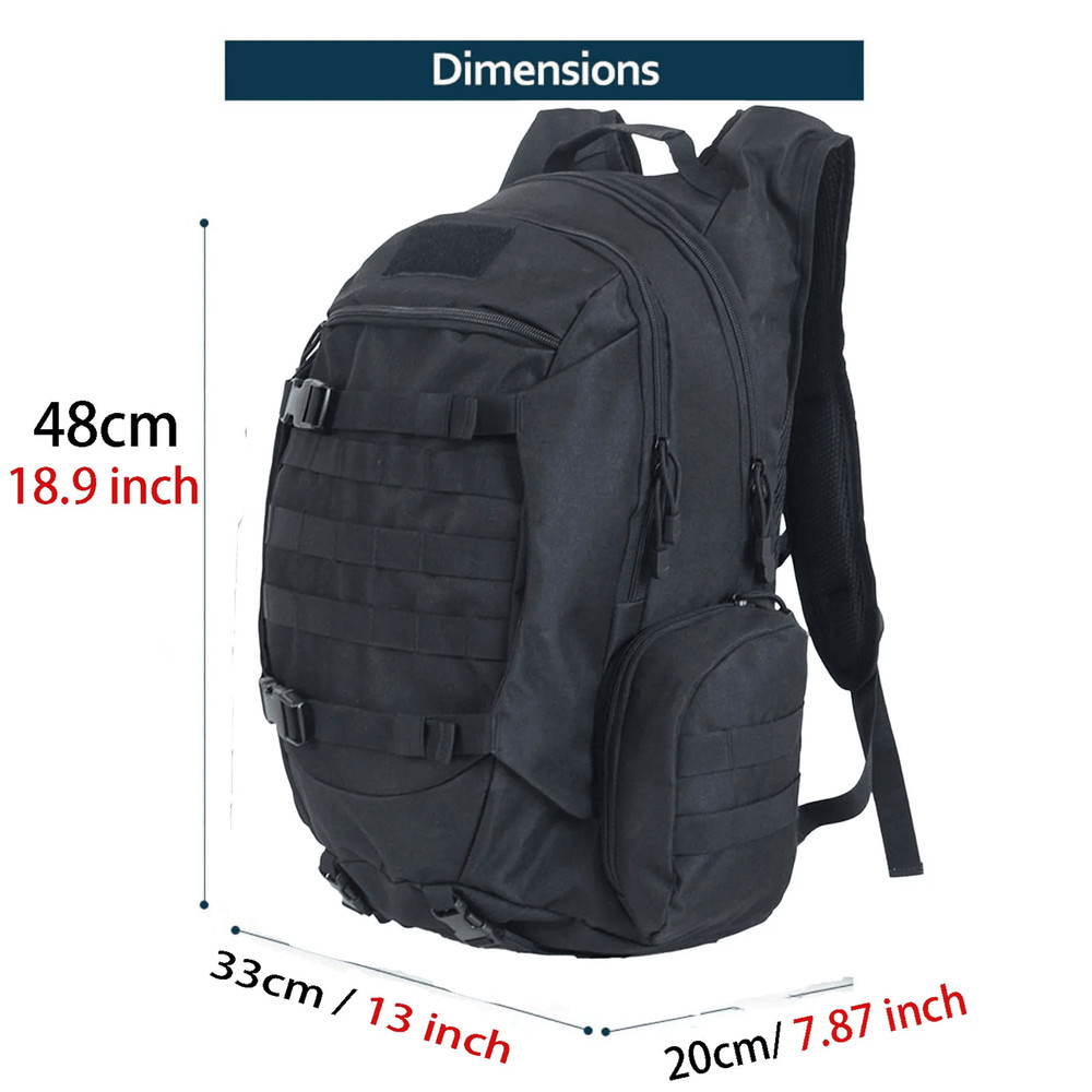 45L Waterproof Tactical Backpack For Hiking Camping Fishing And Outdoor Adventures 2