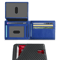 RFID Carbon Fiber Trifold Wallet For Men Ultra Thin Front Pocket Design 7