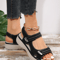Summer Wedge Sandals For Women Lightweight Non Slip Platform Beach Shoes 0