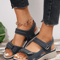Summer Wedge Sandals For Women Lightweight Non Slip Platform Beach Shoes 1