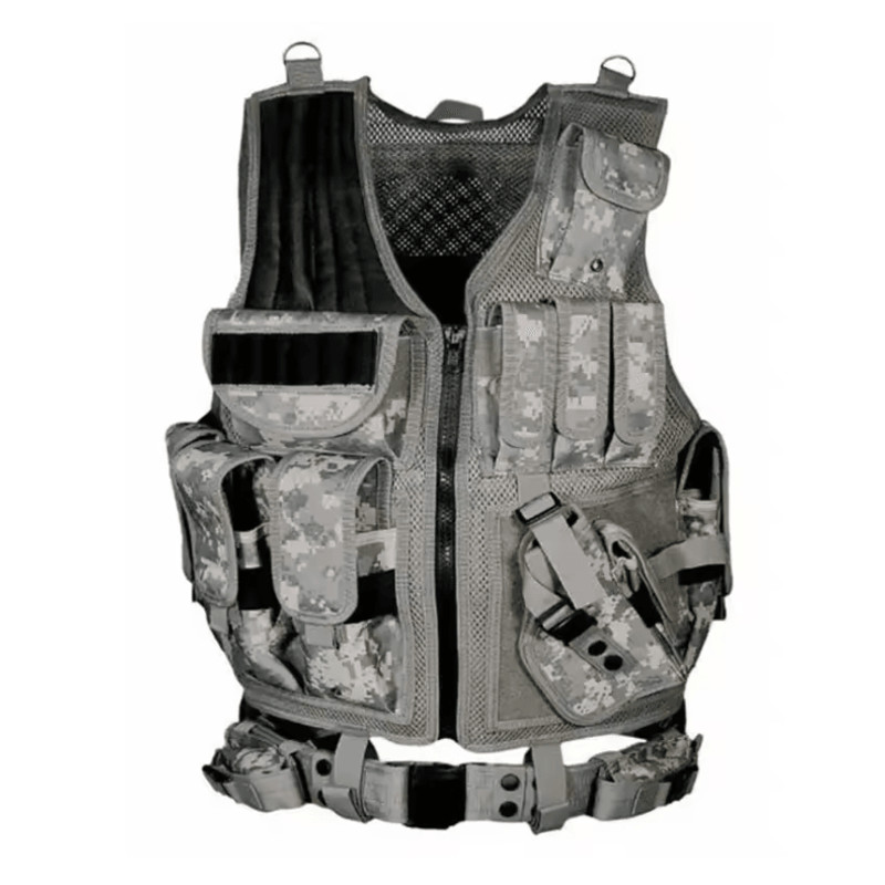 Tactical Vest Multi Pocket Combat Security Vest For Hunting Outdoor Training And Airsoft 5