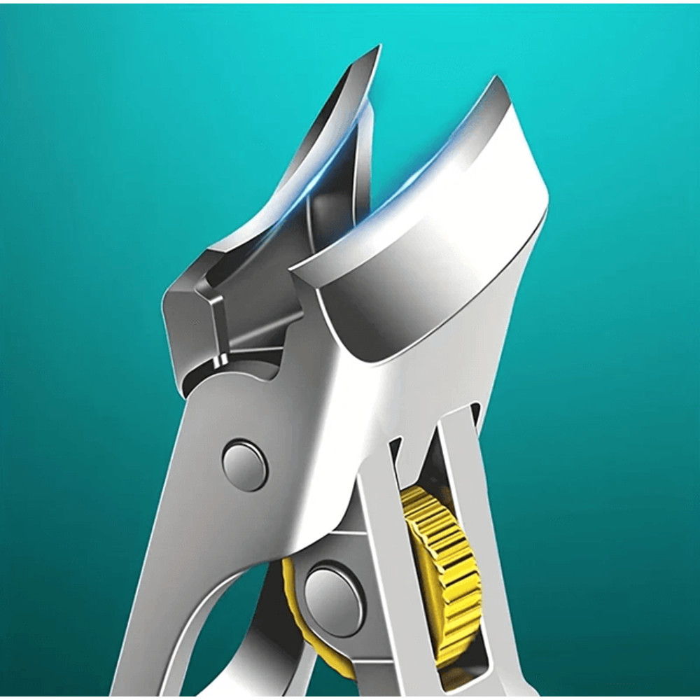 Stainless Steel Nail Clippers Precision Slant Edge For Thick And Ingrown Nails 0