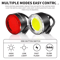 USB Rechargeable Bike Lights Set LED Front And Rear Bicycle Safety Lamps 1