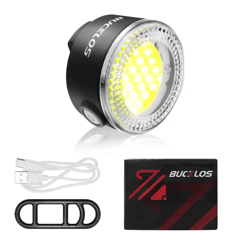 USB Rechargeable Bike Lights Set LED Front And Rear Bicycle Safety Lamps 3