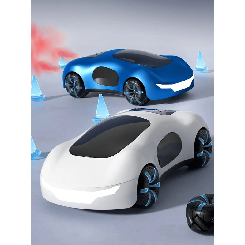 Remote Control Car With Dual Spray Lights And Sound Four Wheel Drive Toy 1
