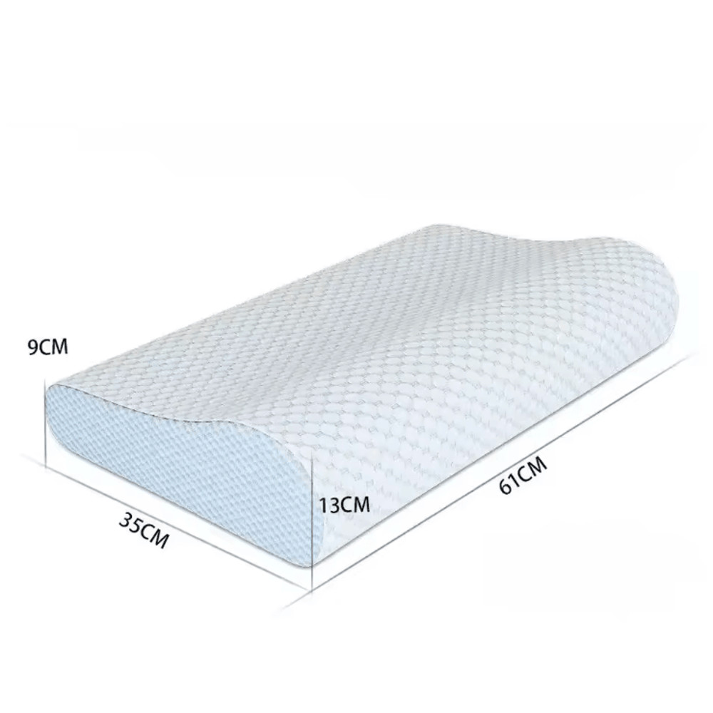 ErgoRest Memory Foam Neck Pillow For Pain Relief And Deep Sleep 5