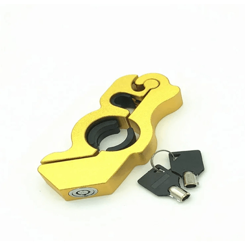 Motorcycle Handlebar Lock Heavy Duty Brake And Throttle Anti Theft Device 5