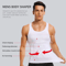 Mens Slimming Shaper Vest Compression Abdominal Body Shapewear 2